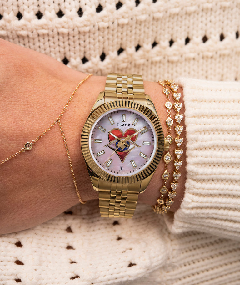 Love & time know no limits: Timex x Jacquie Aiche soulmate collection