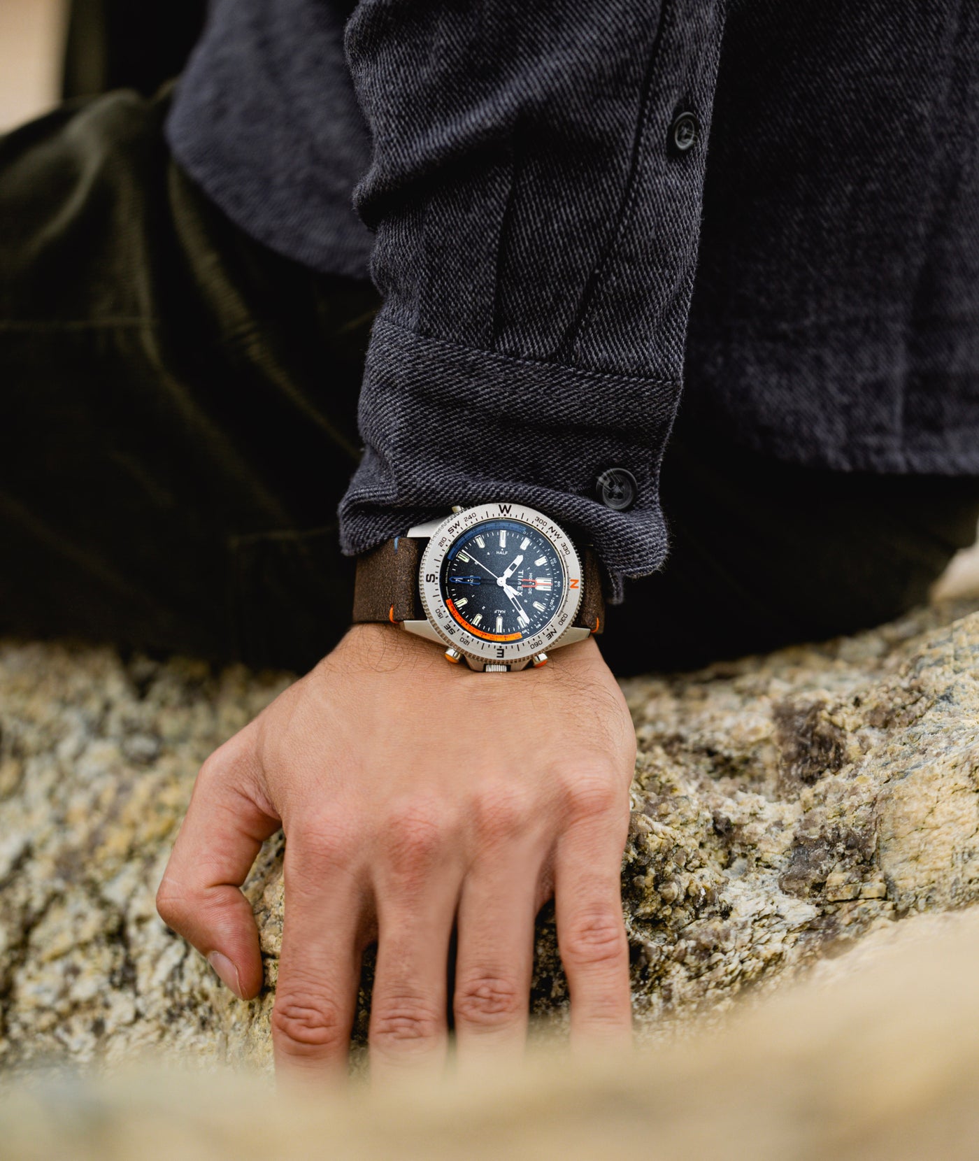 How to Use a Compass Watch | Timex US