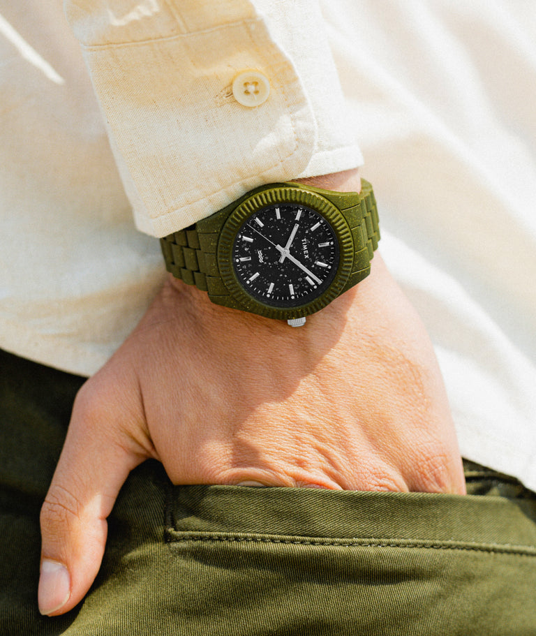 Ride the wave of change with our Reclaim Ocean & Legacy Ocean watches