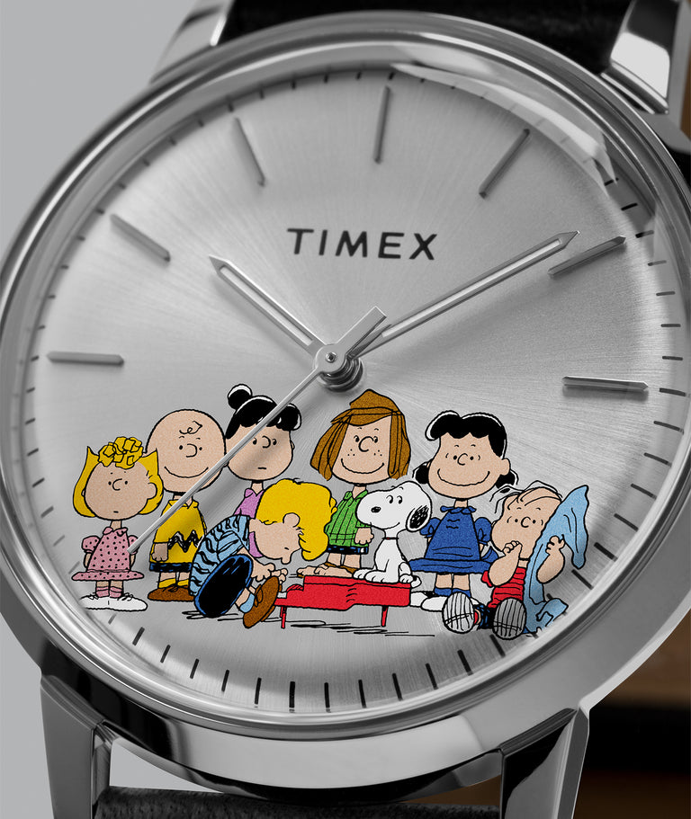 Join in on the fun with the Timex x Peanuts gang's all here collection