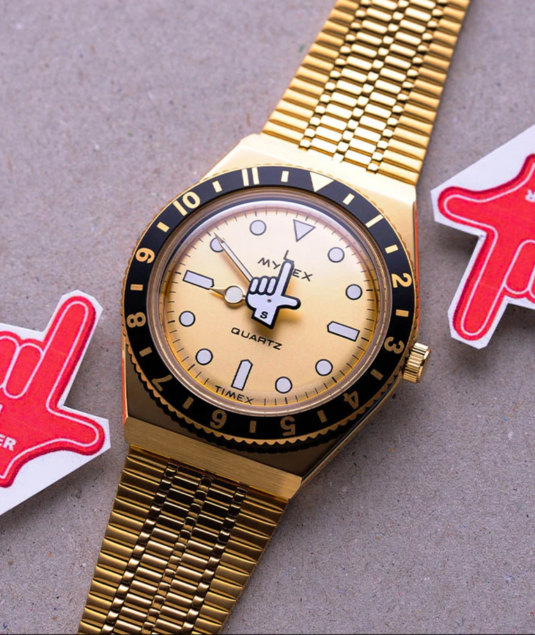 Throw some shade at your loser ex with the Timex x seconde/seconde/ loser