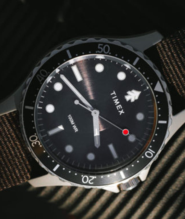 Watch on its side