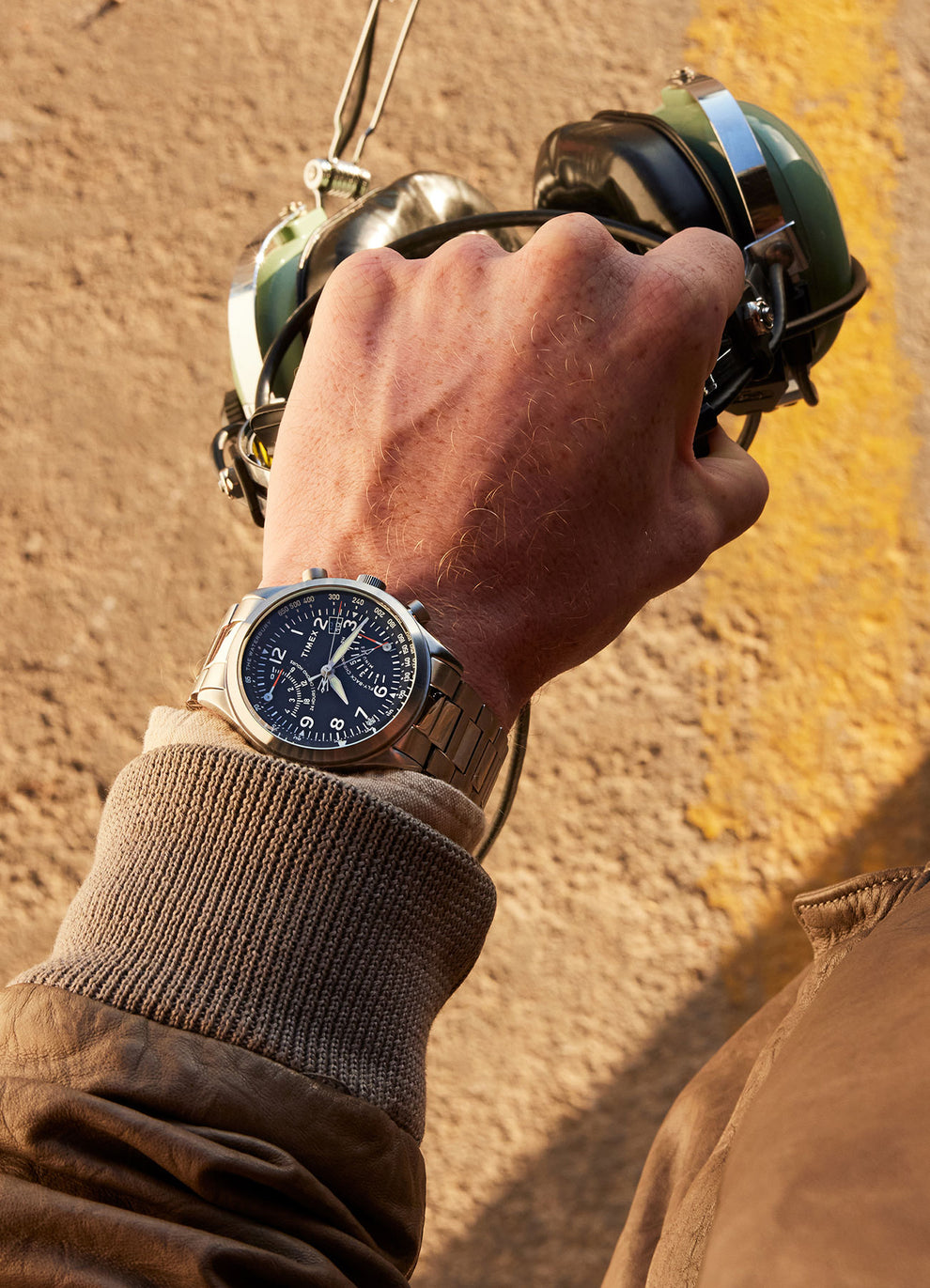 Waterbury Traditional Fly Back Chronograph in a Men's Wrist