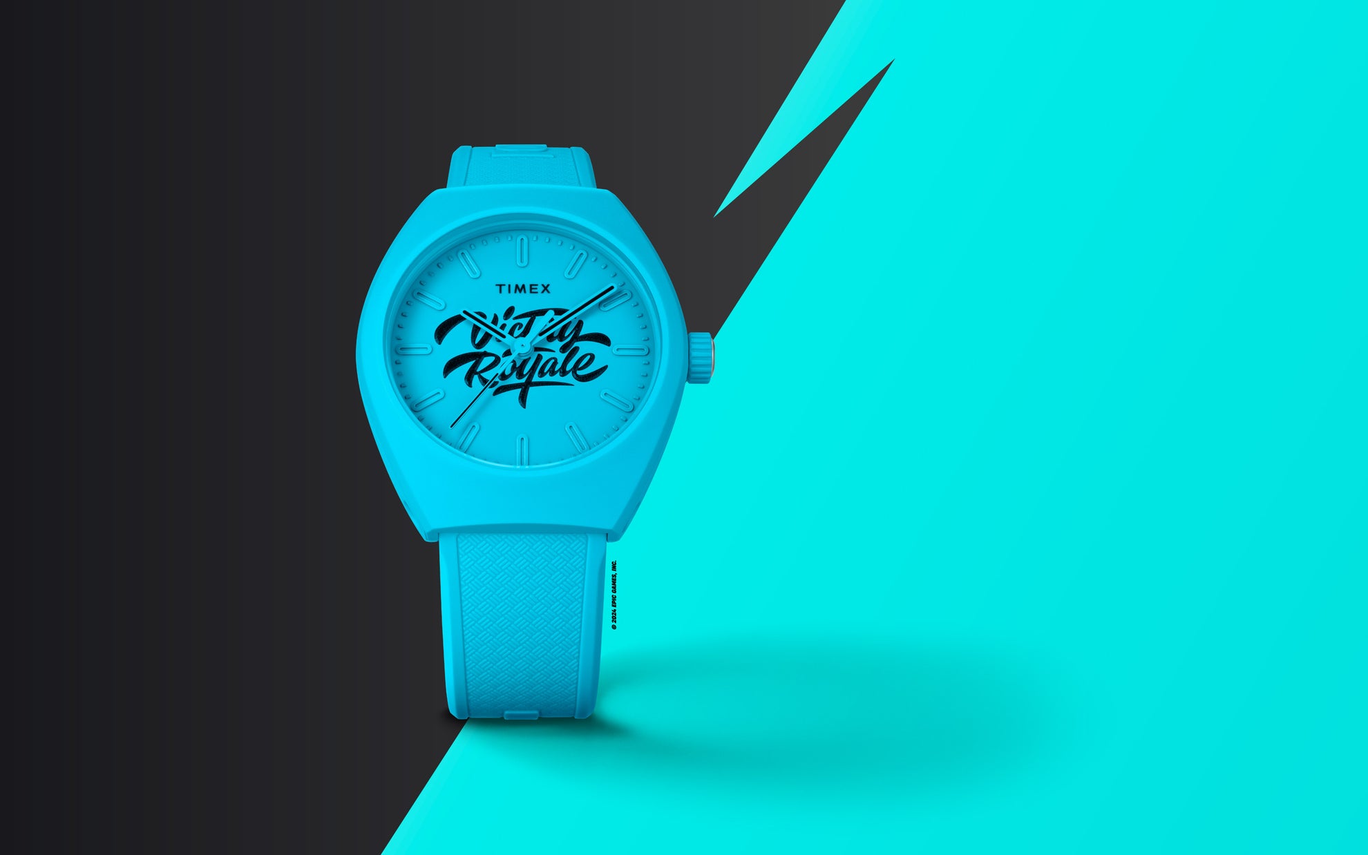 Timex Urban Pop x Fortnite® Blue Bio-TPU Strap Watch