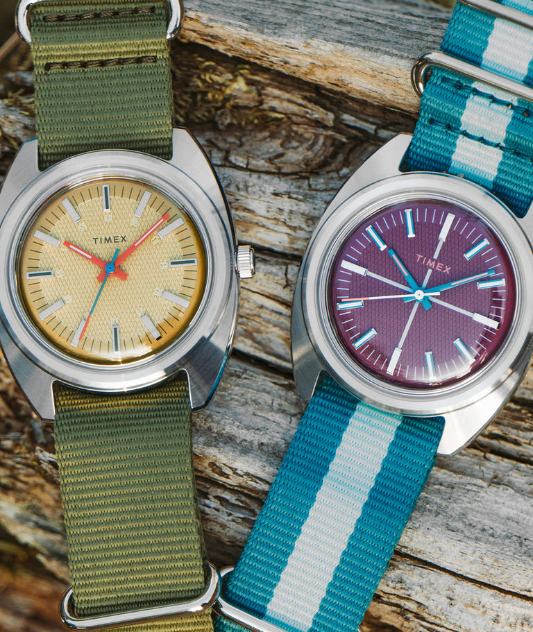 Timex x Worn & Wound Fabric Strap Watch