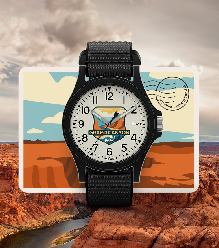 TW2Y32300 - Timex Grand Canyon National Park 40mm Fabric Strap Watch