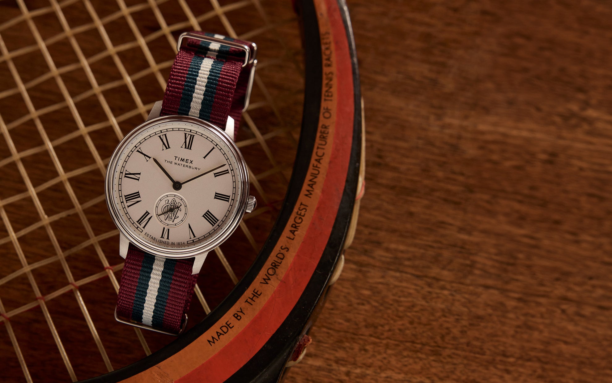 Waterbury Metropolitan Sub-Second 39mm Fabric Strap Watch Collab Additional Image