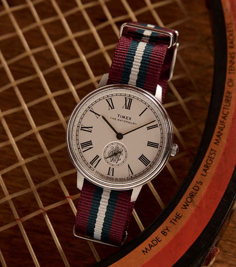 Waterbury Metropolitan Sub-Second 39mm Fabric Strap Watch Collab Additional Image