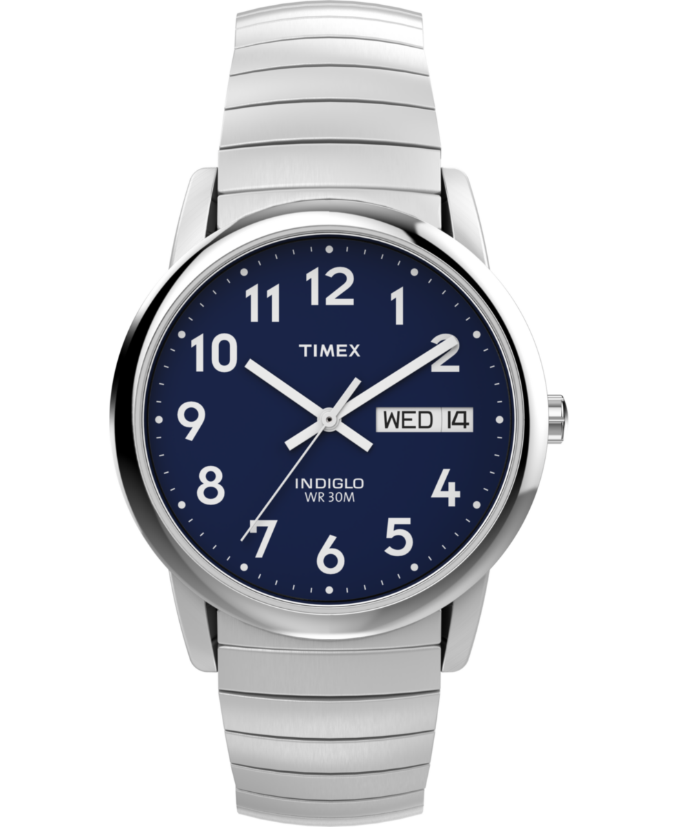 Easy Reader Day Date 35mm Expansion Band Watch - T20031 | Timex US