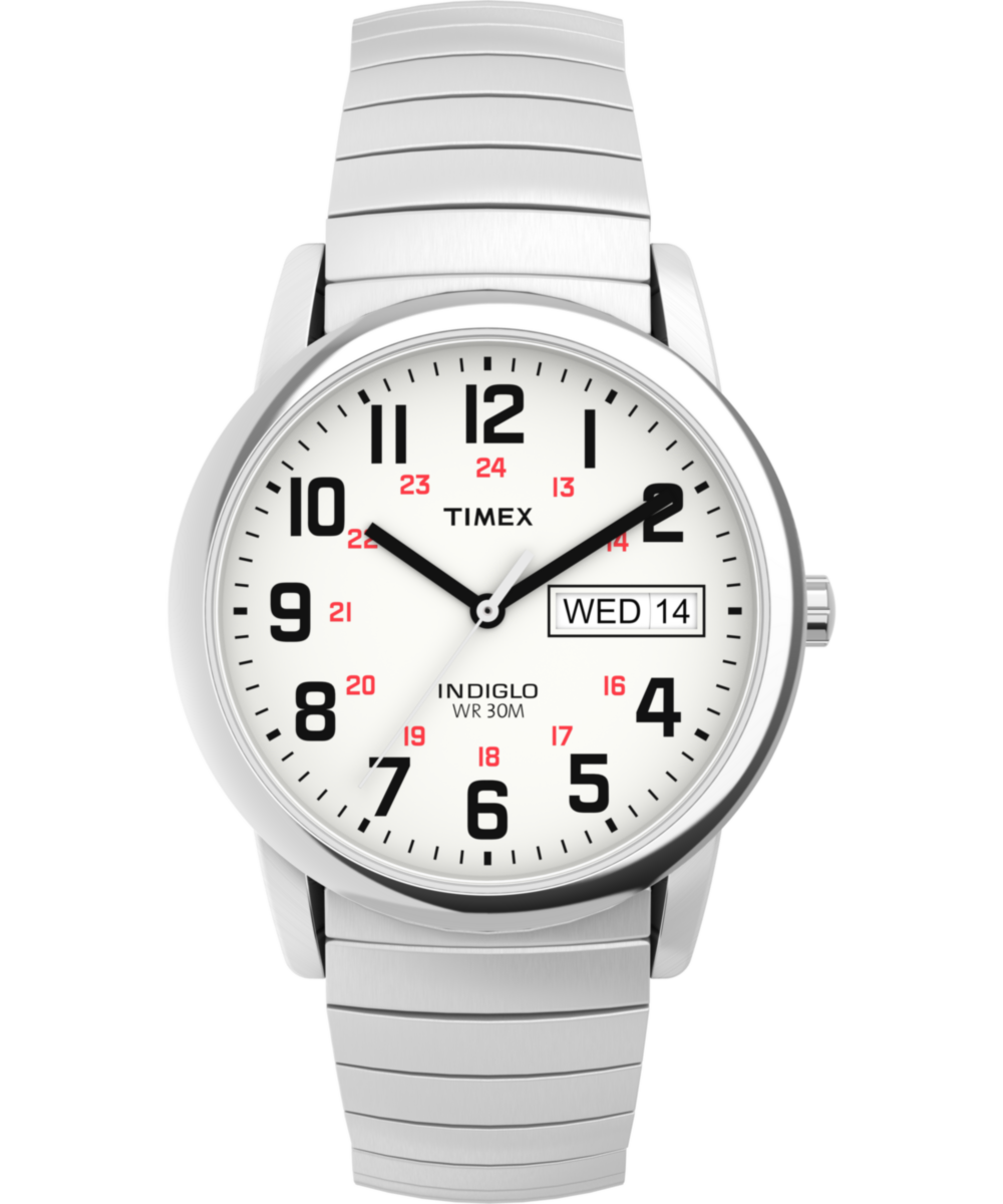 Easy Reader Day Date 35mm Expansion Band Watch - T20461 | Timex US