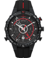 T2N720 Intelligent Quartz® Tide Temp Compass 45mm Silicone Strap Watch Primary Image