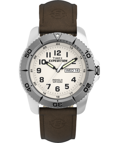 T46681 Expedition Traditional 40mm Leather Strap Watch Primary Image
