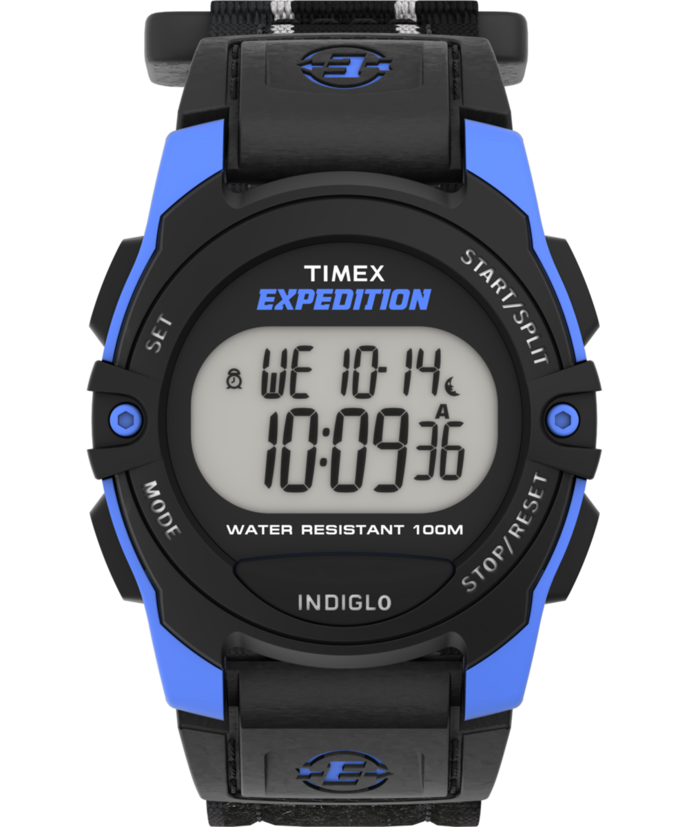 Expedition Chrono-Alarm-Timer 33mm Fabric Strap Watch - T49660