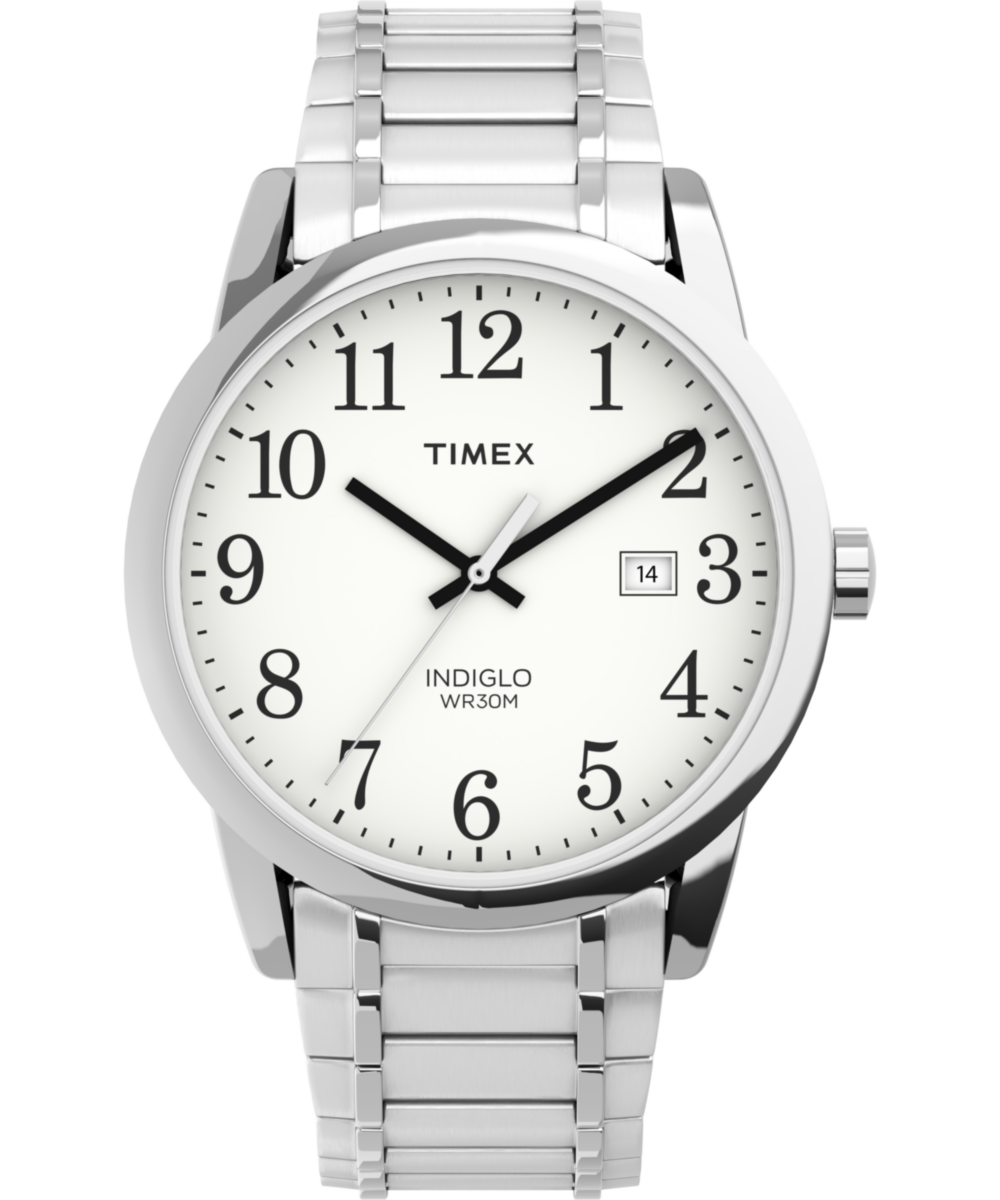 Easy Reader® Date 38mm Expansion Band Watch - TW2P81300 | Timex US