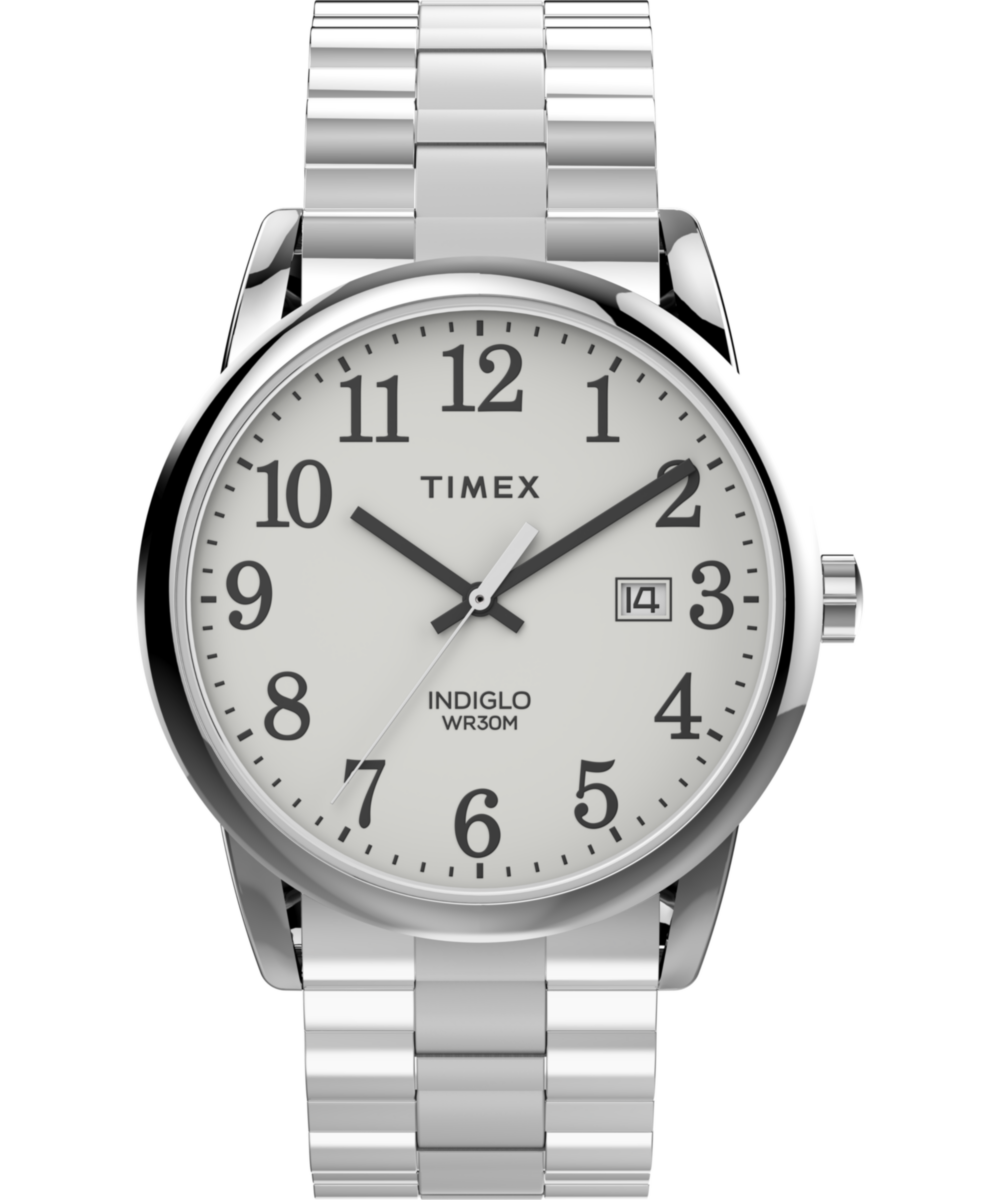 Easy Reader Date 38mm Expansion Band Watch - TW2R58400 | Timex US