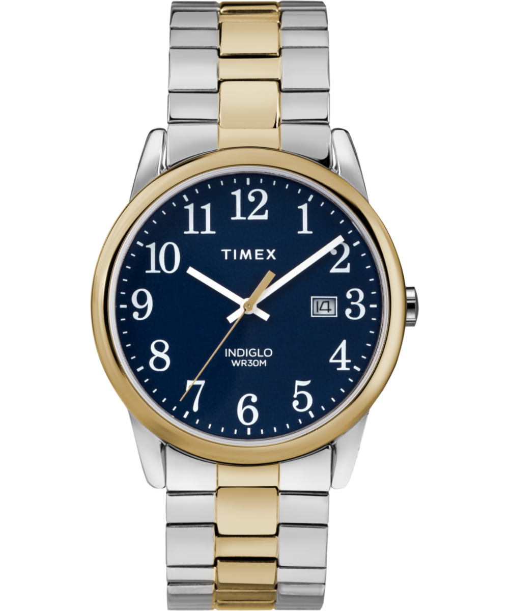 Easy Reader Date 38mm Expansion Band Watch - TW2R58500 | Timex US