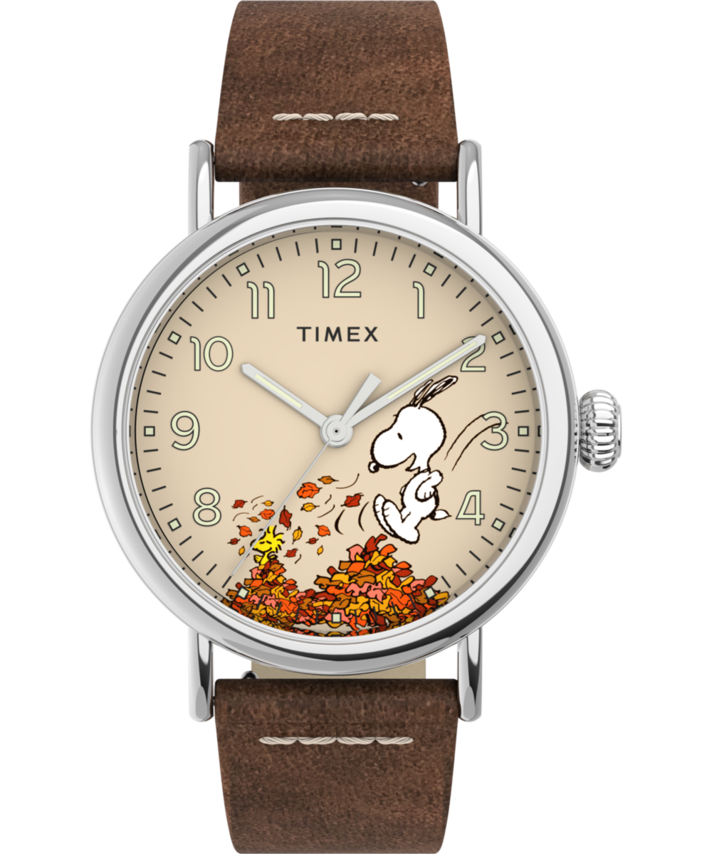 TIMEX x PEANUTS 腕時計 チャーリー・ブラウン 未使用品 Timex x Peanuts® Standard 40mm Synthetic Rubber Strap Watch