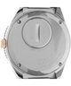 TW2U95600 Q Timex 36mm Stainless Steel Bracelet Watch Caseback Image