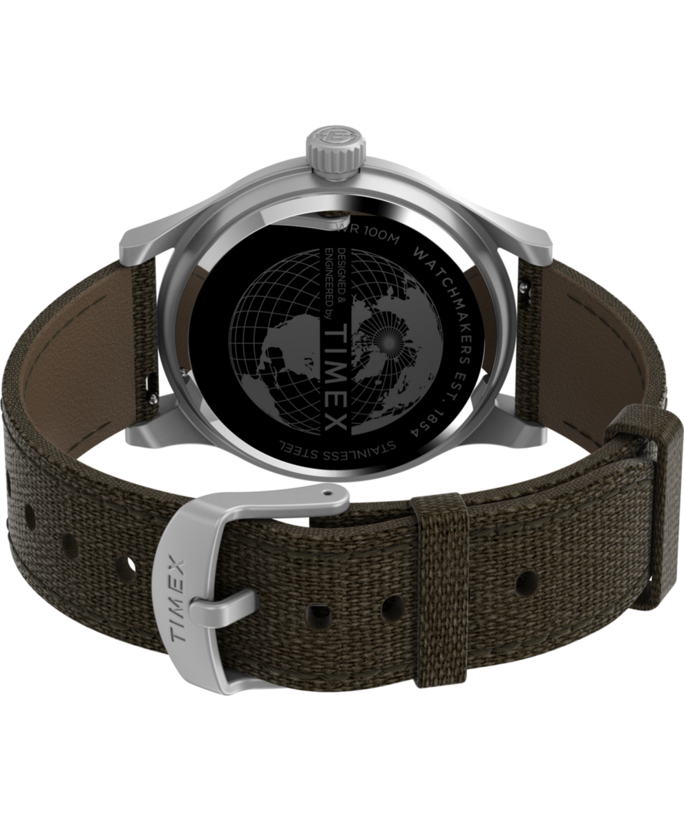 TW2V07100 Expedition North Sierra 41mm Fabric Strap Watch Caseback with Attachment Image