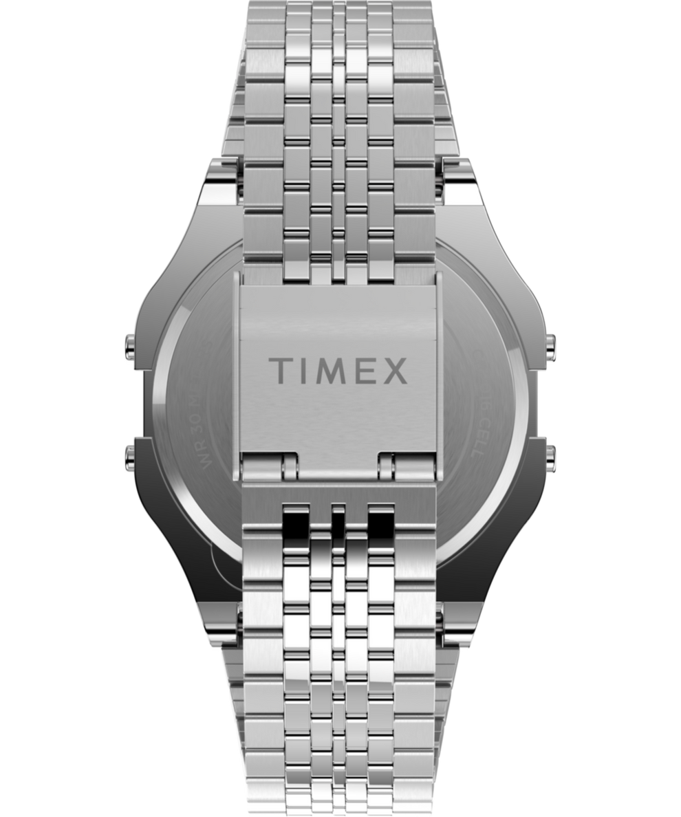 TW2V19300 Timex T80 34mm Stainless Steel Bracelet Watch Strap Image