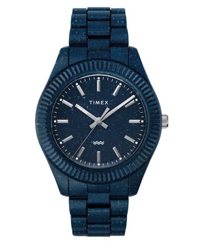 TW2V37400 Waste More Time Watch Timex Legacy Ocean 42mm with Recycled Plastic Bracelet Primary Image