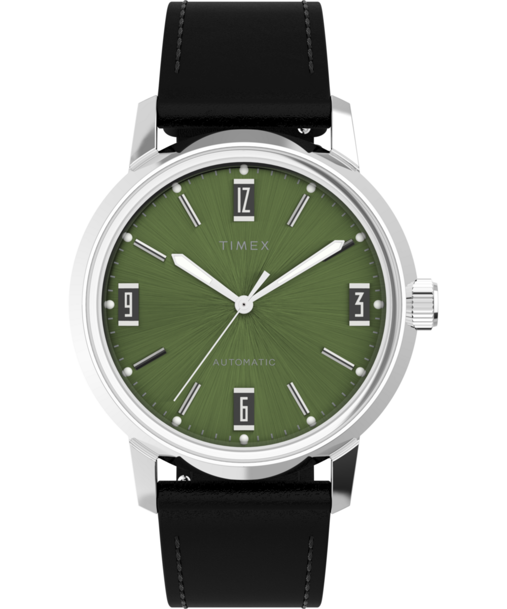Marlin® Automatic 40mm Leather Strap Watch - TW2V44600