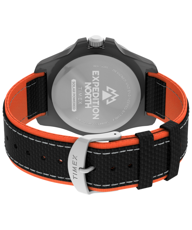 TW2V66100 Expedition Freedive Ocean #tide Fabric Strap Watch Caseback with Attachment Image