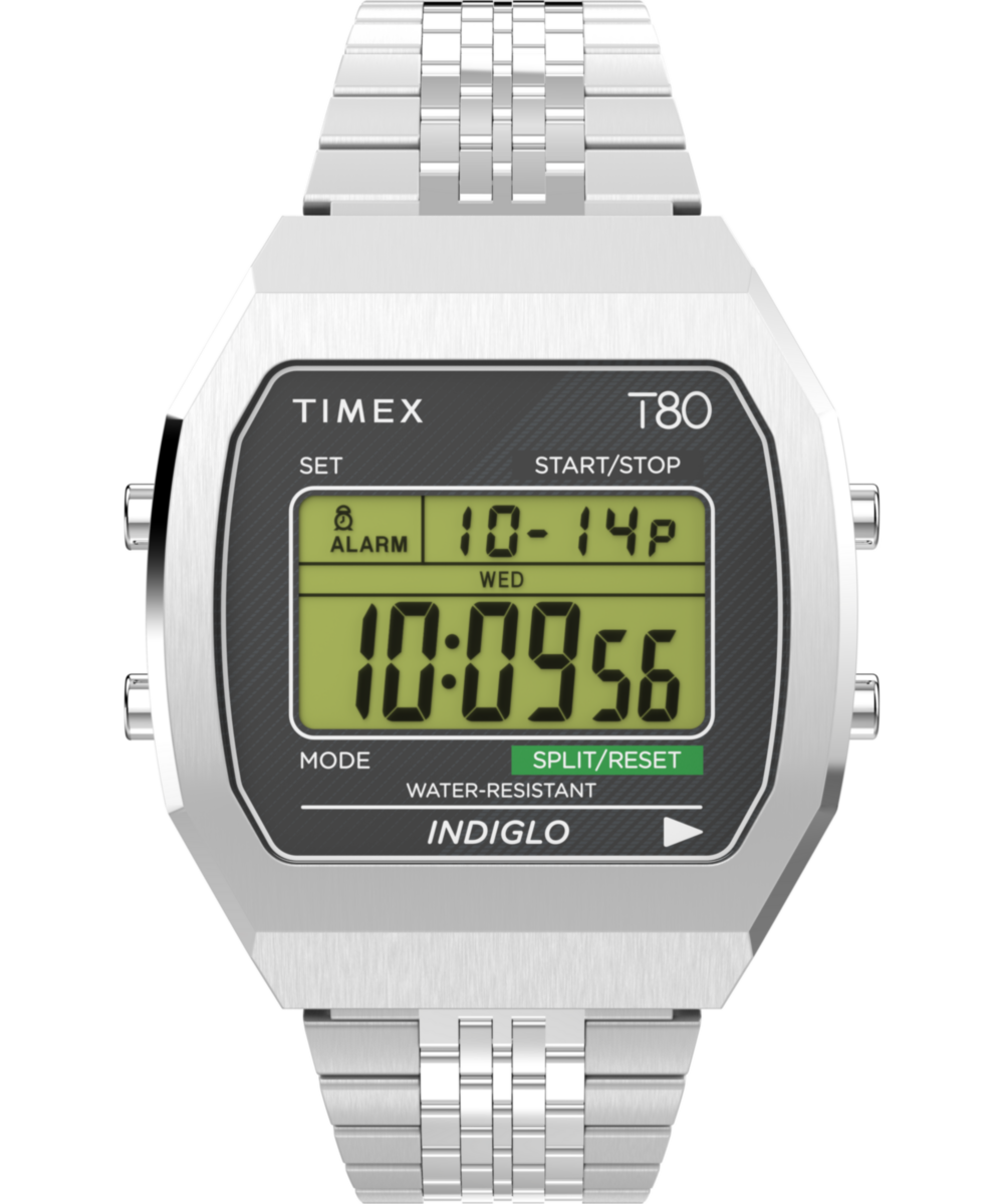 Timex T80 Steel 36mm Stainless Steel Bracelet Watch