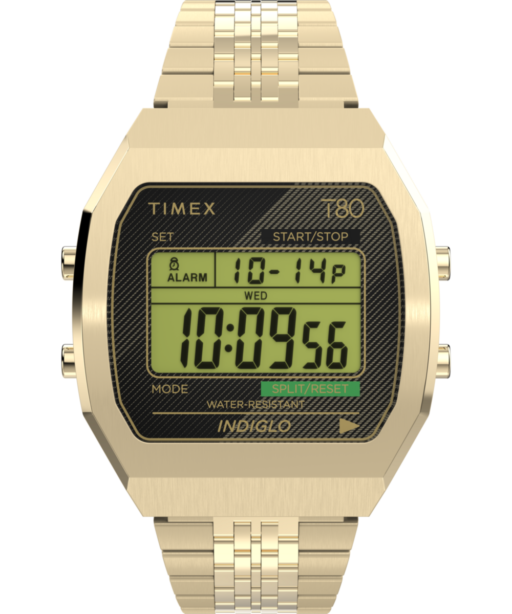 Timex T80 Steel 36mm Stainless Steel Bracelet Watch - TW2V74300