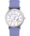 TW2V77900 Timex Weekender x Peanuts In Bloom 38mm Fabric Strap Watch Primary Image