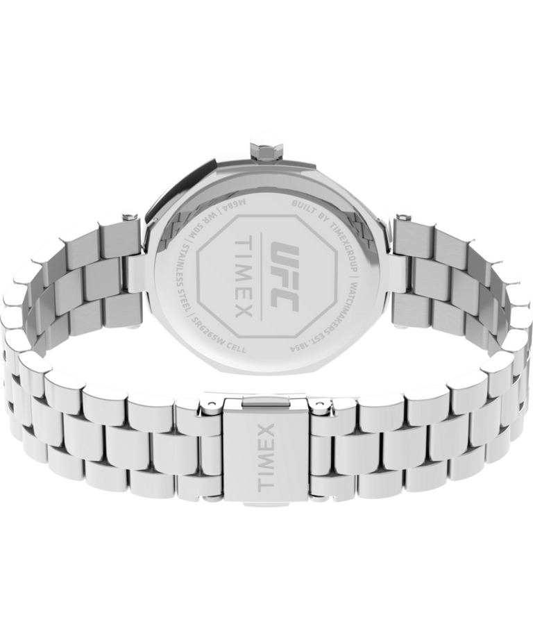 TW2V83200 Timex UFC Jewel 36mm Stainless Steel Bracelet Watch Caseback with Attachment Image