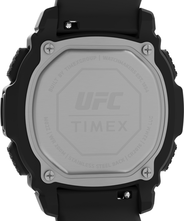 TW2V85200 Timex UFC Command Fight Week 47mm Resin Strap Watch Caseback Image