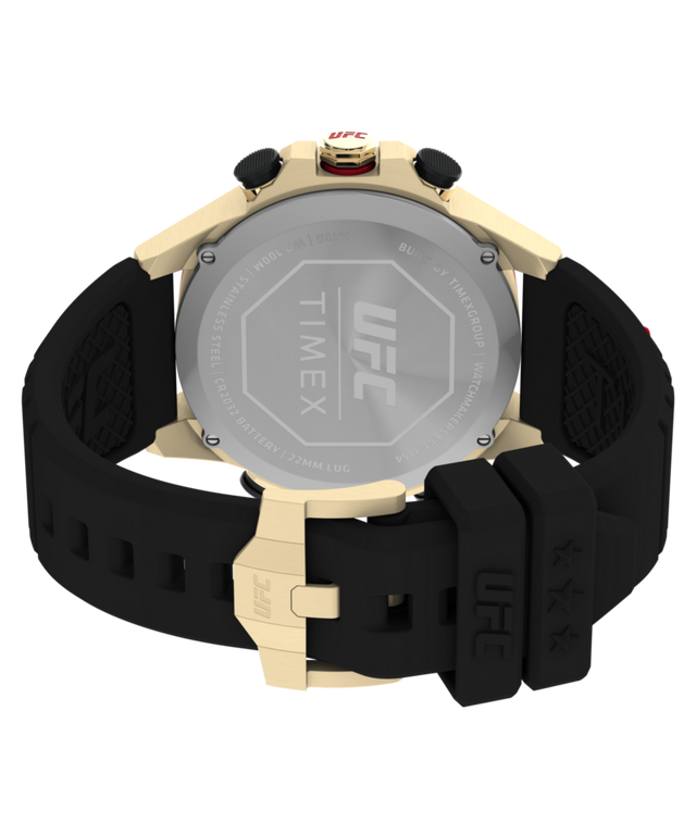 TW2V86600 Timex UFC Kick 49mm Resin Strap Watch Caseback with Attachment Image