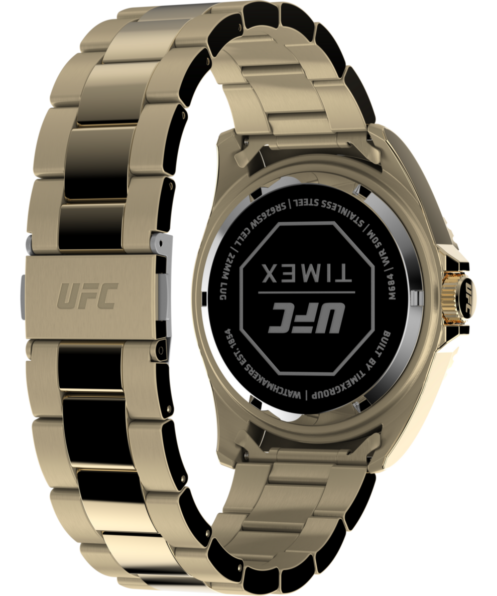 Timex UFC Debut 42mm Stainless Steel Bracelet Watch