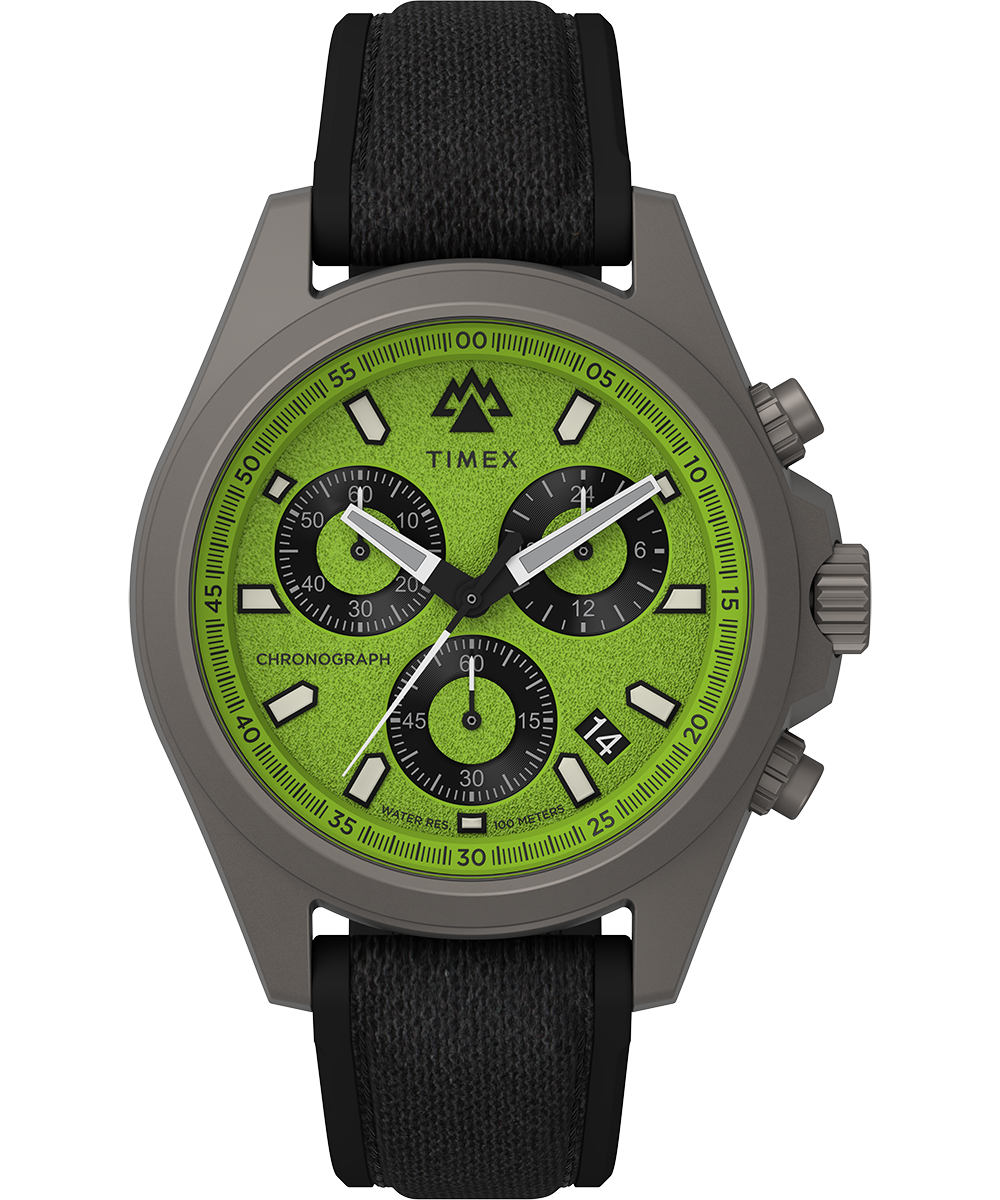 Expedition North® Field Chrono 43mm Recycled Mixed Materials Strap 