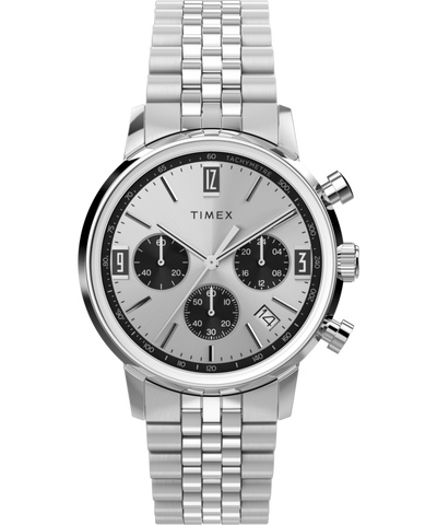 TW2W10400 Marlin® Chronograph Tachymeter 40mm Stainless Steel Bracelet Watch Primary Image