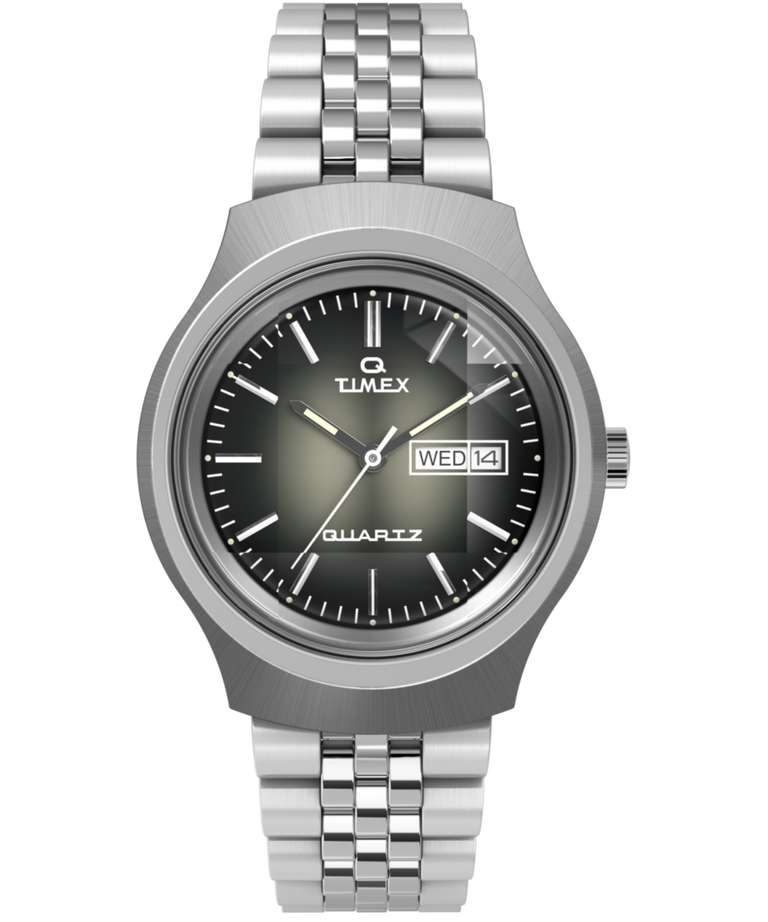 TW2W22500 Q Timex Reissue Dégradé 38mm Stainless Steel Bracelet Watch Primary Image