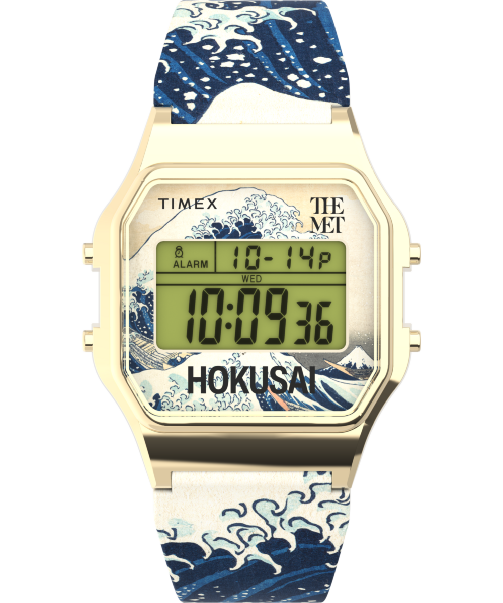Timex x The MET Hokusai 34mm Resin Strap Watch - TW2W25200
