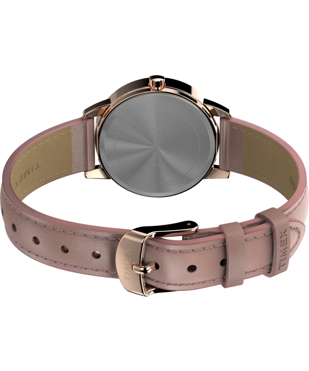 TW2W32300 Easy Reader 30mm Eco-Friendly Sustainable Strap Watch Caseback with Attachment Image