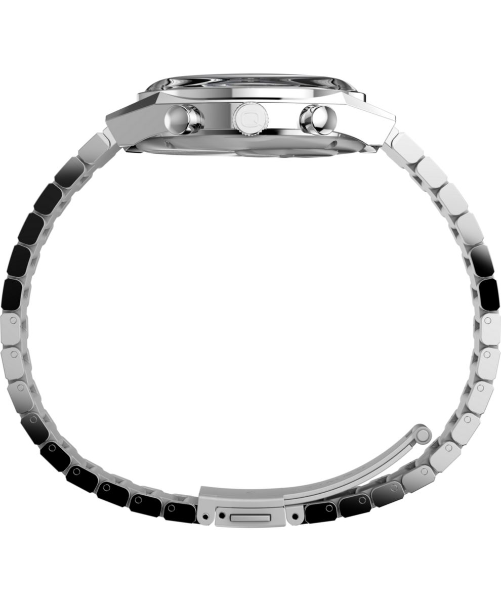 TW2W33700 Q Timex Falcon Eye Chronograph 40mm Stainless Steel Bracelet Watch Profile Image