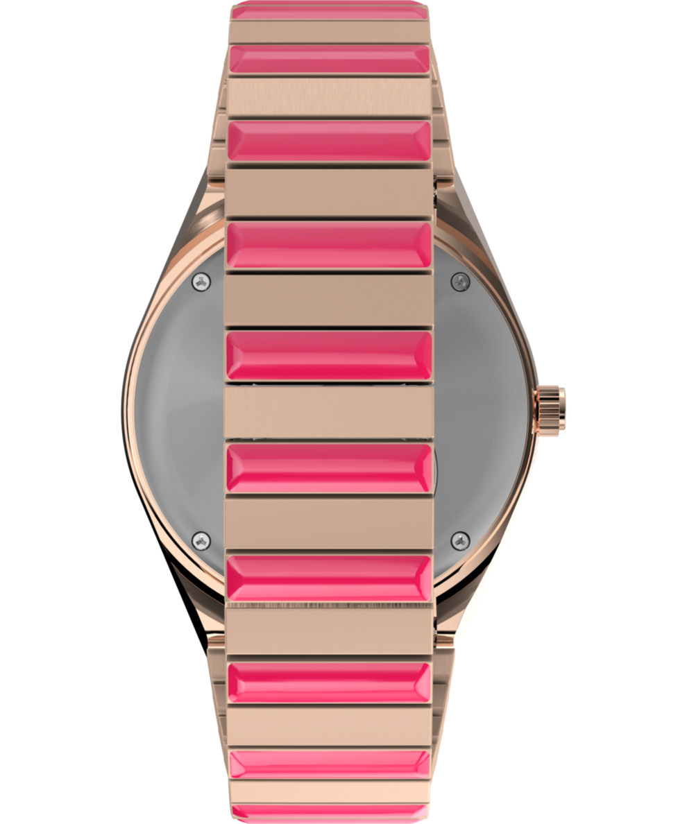 TW2W41000 Q Timex 36mm Stainless Steel Expansion Band Watch Strap Image