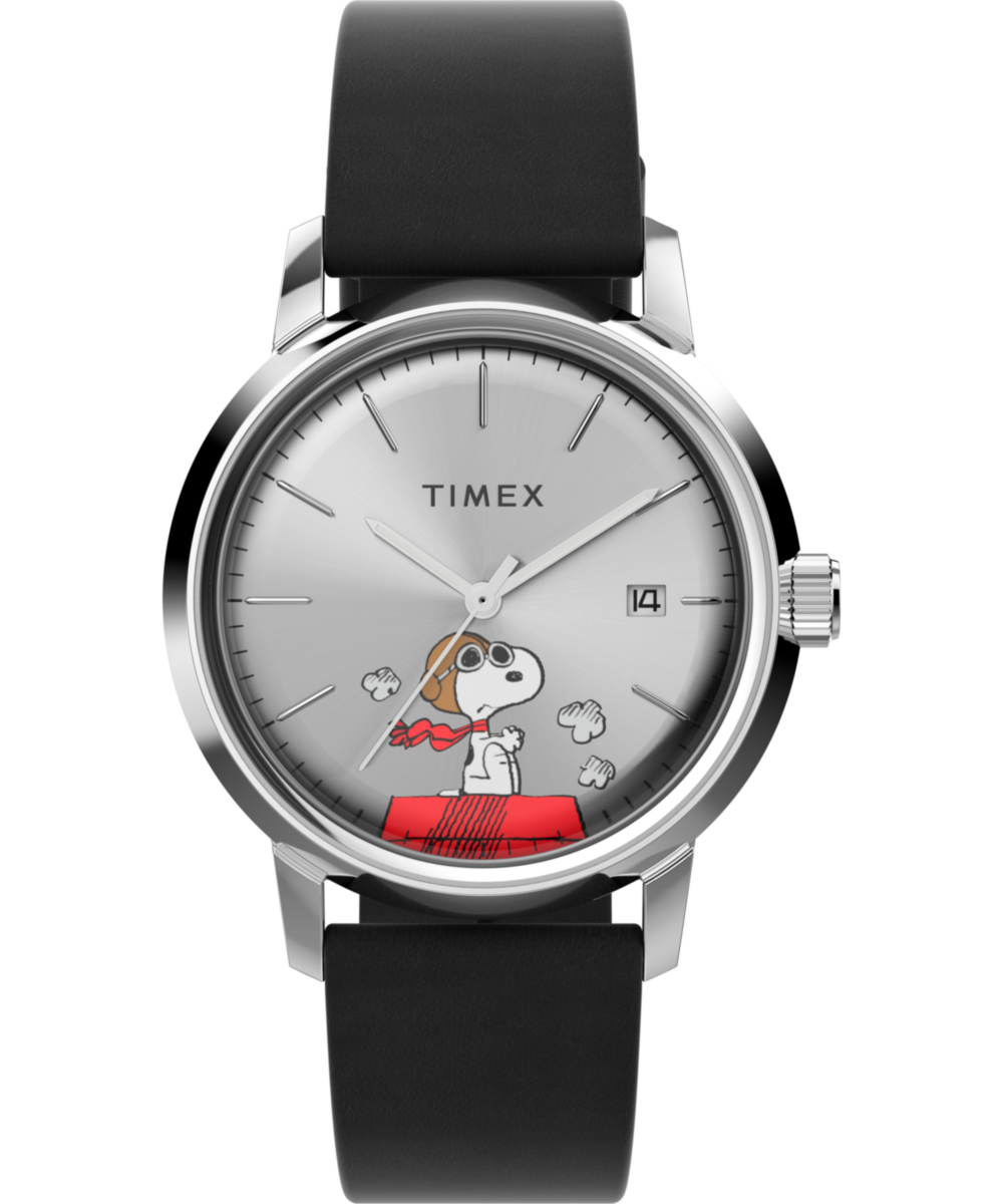Timex snoopy コラボ タイメックス スヌーピーA08-01 Timex Marlin® Automatic x Peanuts Snoopy Flying Ace 40mm