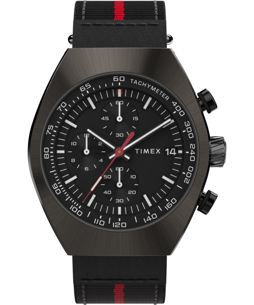 TW2W50200 Timex Legacy Tonneau 42mm Fabric Strap Watch Primary Image