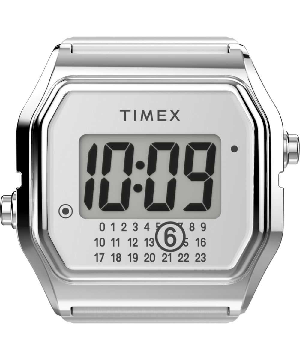 Timex x MM6 20mm Stainless Steel Ring Watch - S/M - TW2W81300  