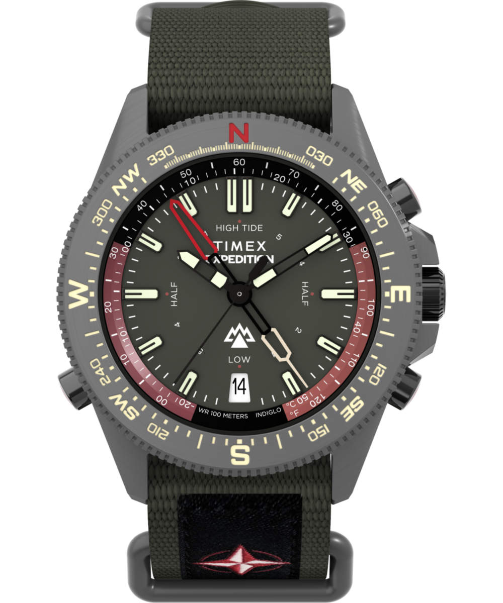 Expedition Tide-Temp-Compass 43mm Fabric Strap Watch - TW2W91100