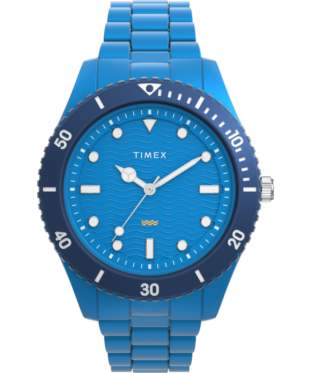 TW2Y04300 Timex Legacy #tide 42mm Recycled Plastic Bracelet Watch Primary Image