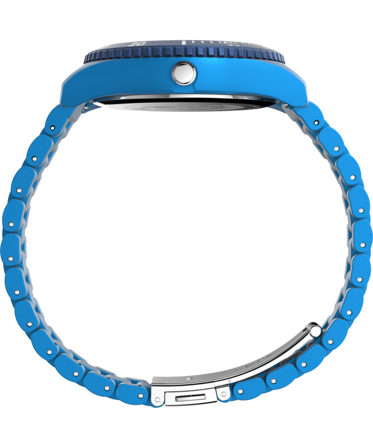 TW2Y04300 Timex Legacy #tide 42mm Recycled Plastic Bracelet Watch Profile Image