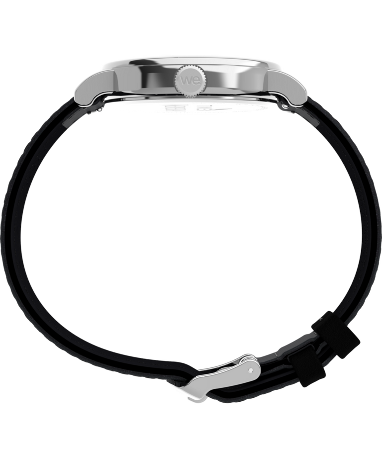 TW2Y19400 Timex x Wednesday Weekender 37mm Leather Strap Watch Profile Image