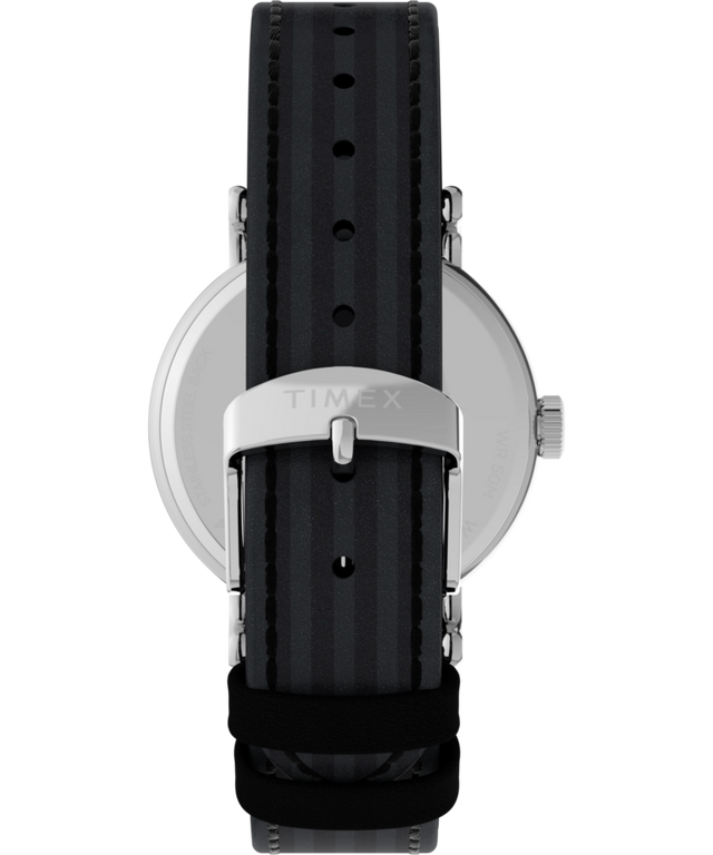 TW2Y19400 Timex x Wednesday Weekender 37mm Leather Strap Watch Strap Image
