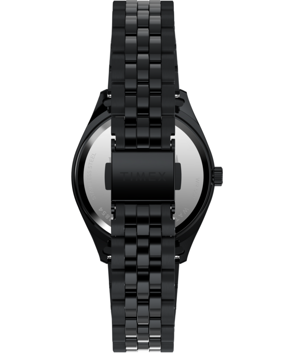 TW2Y19600 Timex x Wednesday Timex Legacy 36mm Stainless Steel Bracelet Watch Strap Image